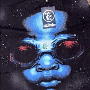 Hellstar Black Graphic Men's Shirt